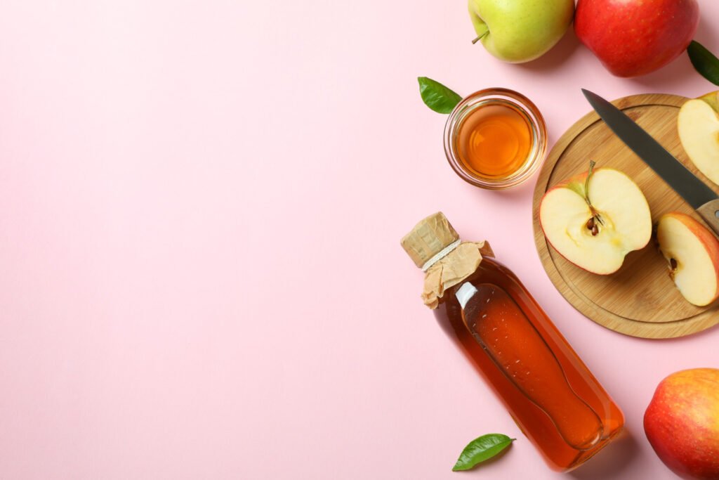 ACV to remove dandruff in curly hair